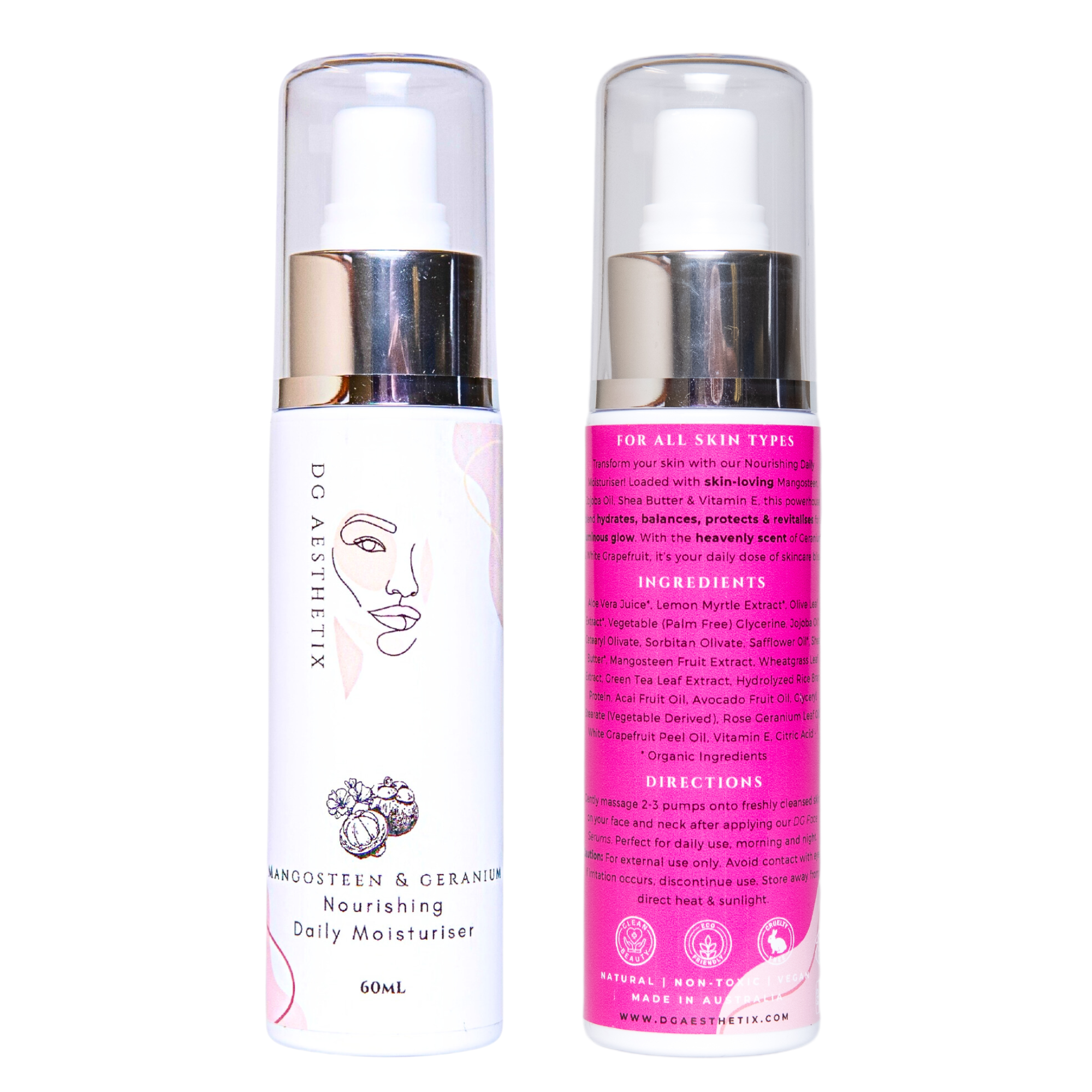 Mangosteen & Geranium Nourishing Daily Moisturiser
