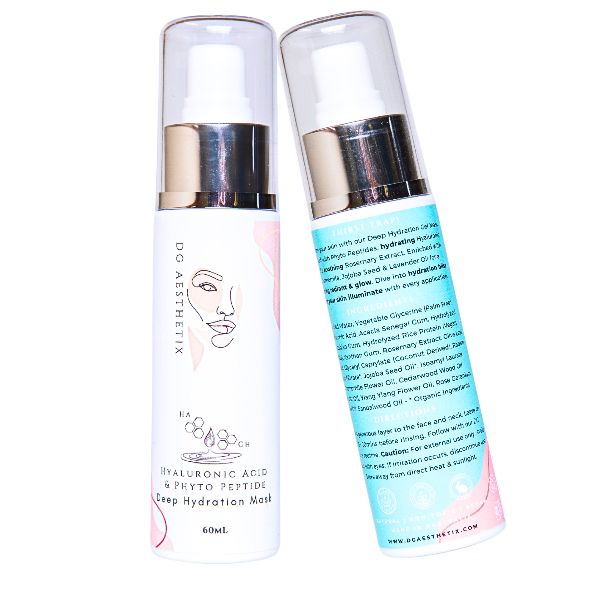 Hyaluronic Acid & Phyto Peptide Deep Hydration Mask