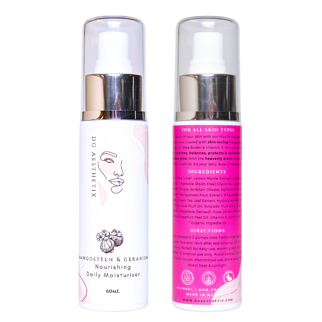 Mangosteen &amp; Geranium Nourishing Daily Moisturiser