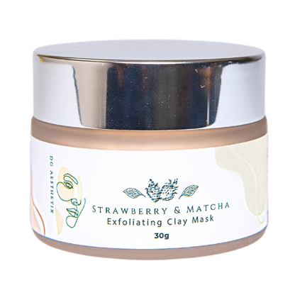 Strawberry &amp; Matcha Exfoliating Clay Mask